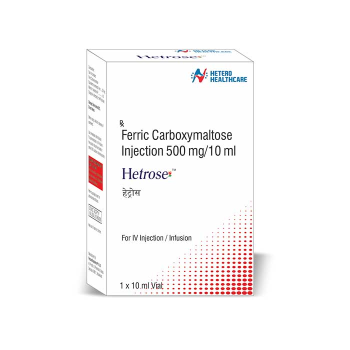 HETROSE 500MG 10ML INJECTION