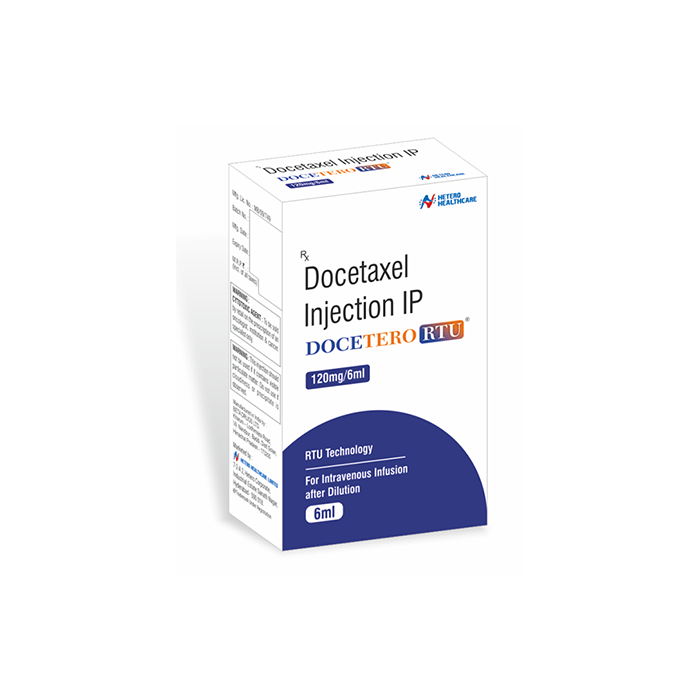 DOCETERO RTU 120 MG INJECTION