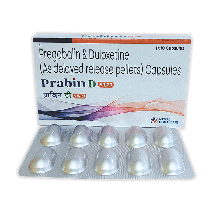 PRABIN D 50/20 CAPSULES