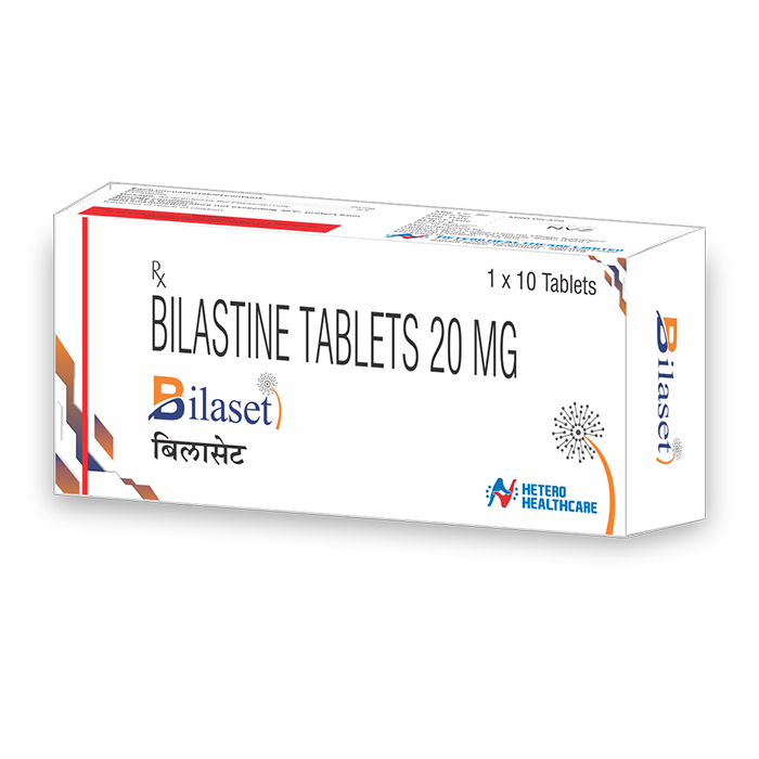 BILASET 20MG TABLET