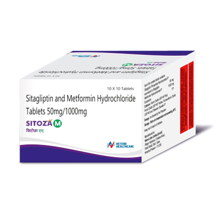 SITOZA M 1000MG TABLETS