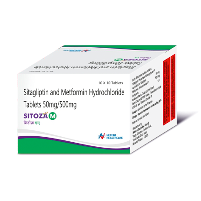 SITOZA M 500MG TABLETS