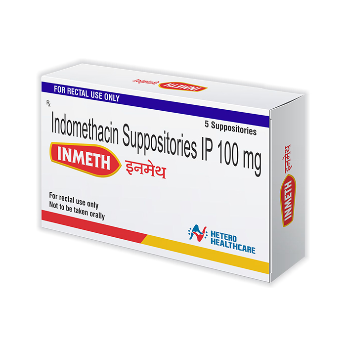 INMETH SUPPOSITORIES 100 MG