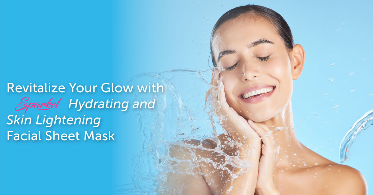 Revitalize Your Glow with Sparkel Hydrating Facial Sheet Mask