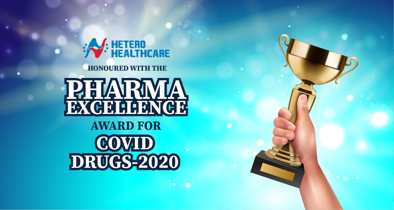 COVID Drug Launch Excellence Award to Hetero Healthcare
